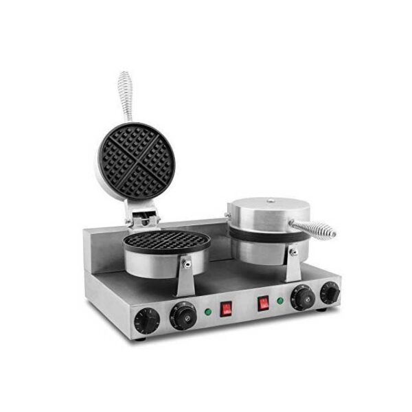 Waffle Maker Round Double Shape