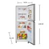 Toshiba Double Door Refrigerator GR-B22KP(SS) Toshiba Double Door Refrigerator GR-B22KP(SS)