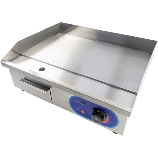 Electric Countertop Flat Top Griddle 1.6kw 22 Commercial Grill Griddle  Stove