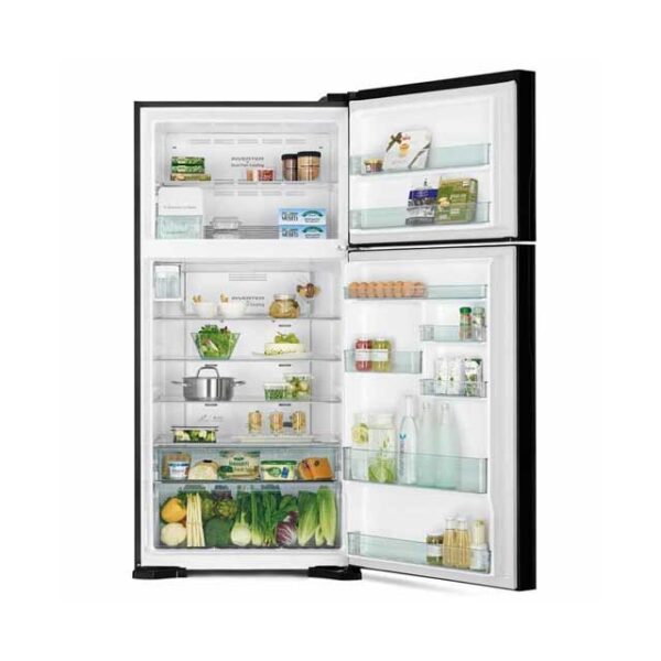Hitachi Refrigerator R-VG690P7PB Double Door Inverter