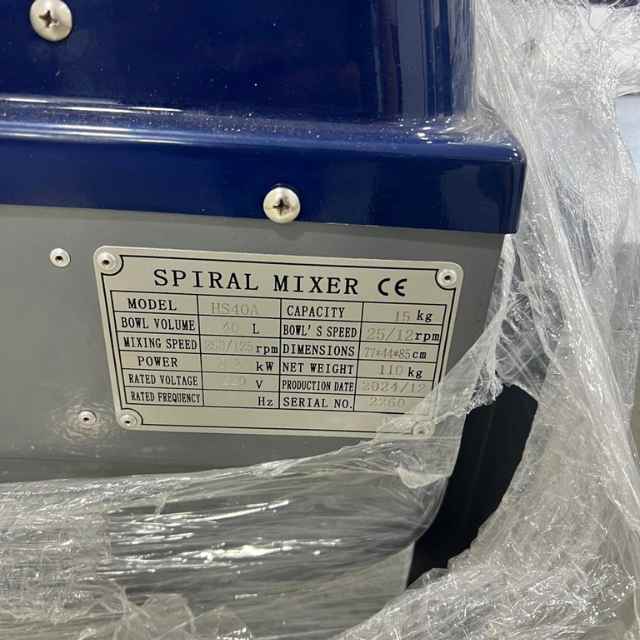 Spiral Mixer 15kg_40L Food Mixer Dough Machine (2)