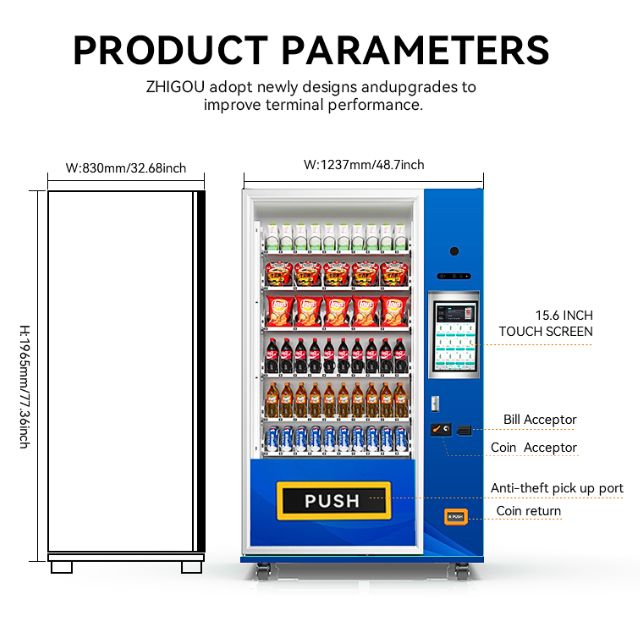 Commercial vending machine (2)