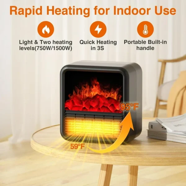 Furnace Electric Fireplace Heater