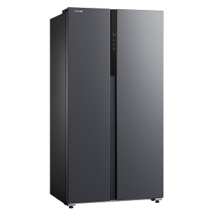 Toshiba Fridge Side by Side 623L Grey GR-RS780WI-PMY(06)