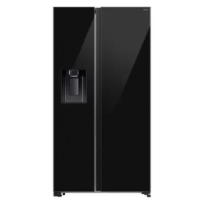 Samsung SpaceMax Technology Side by Side Refrigerator 22.4 Cubic Inverter (Clean Black) RS70F65K1BST