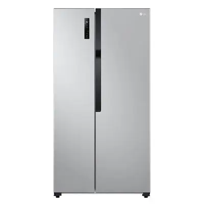 LG Side by Side Refrigerator (18 Cubic, Silver) GC-B187JQAM