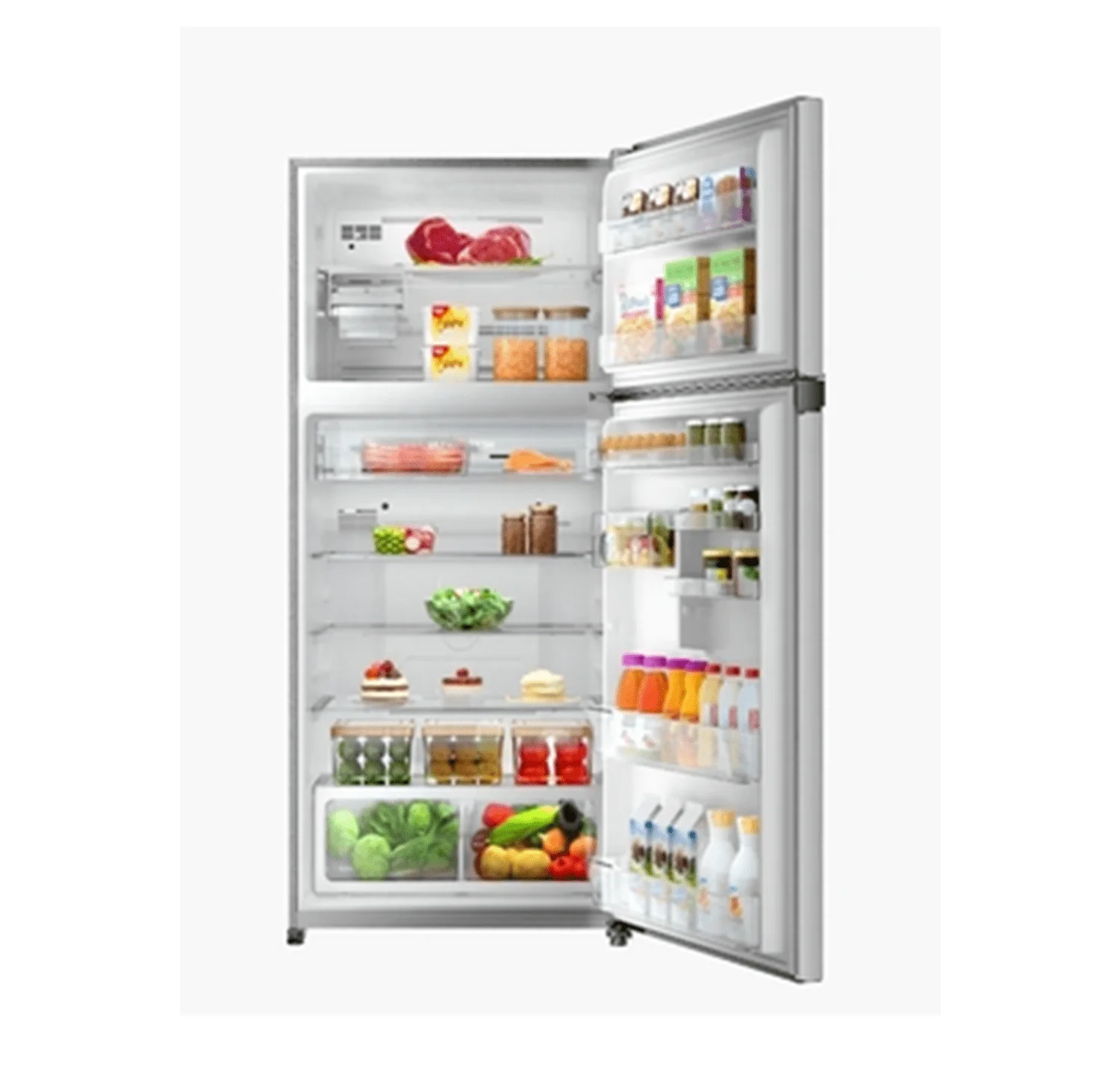 Toshiba Refrigerator, 21.5 Cu.ft, Silver - GR-RT835WE-PMU - Image 3