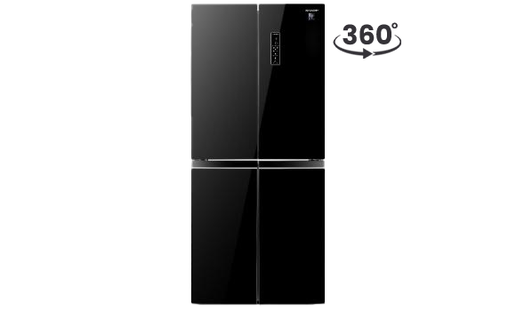 Sharp Refrigerator 4 Door SJ-IF51PG-BK