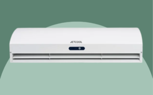 JetCool Air Curtains JetCool air curtain featured, highlighting its modern aesthetics and efficiency, perfect for Indian climate conditions.