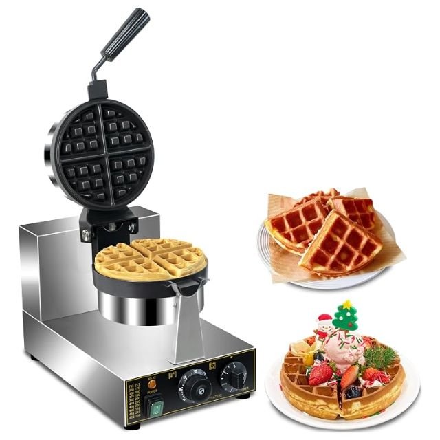 Commercial Belgian Waffle Maker single – 1300W